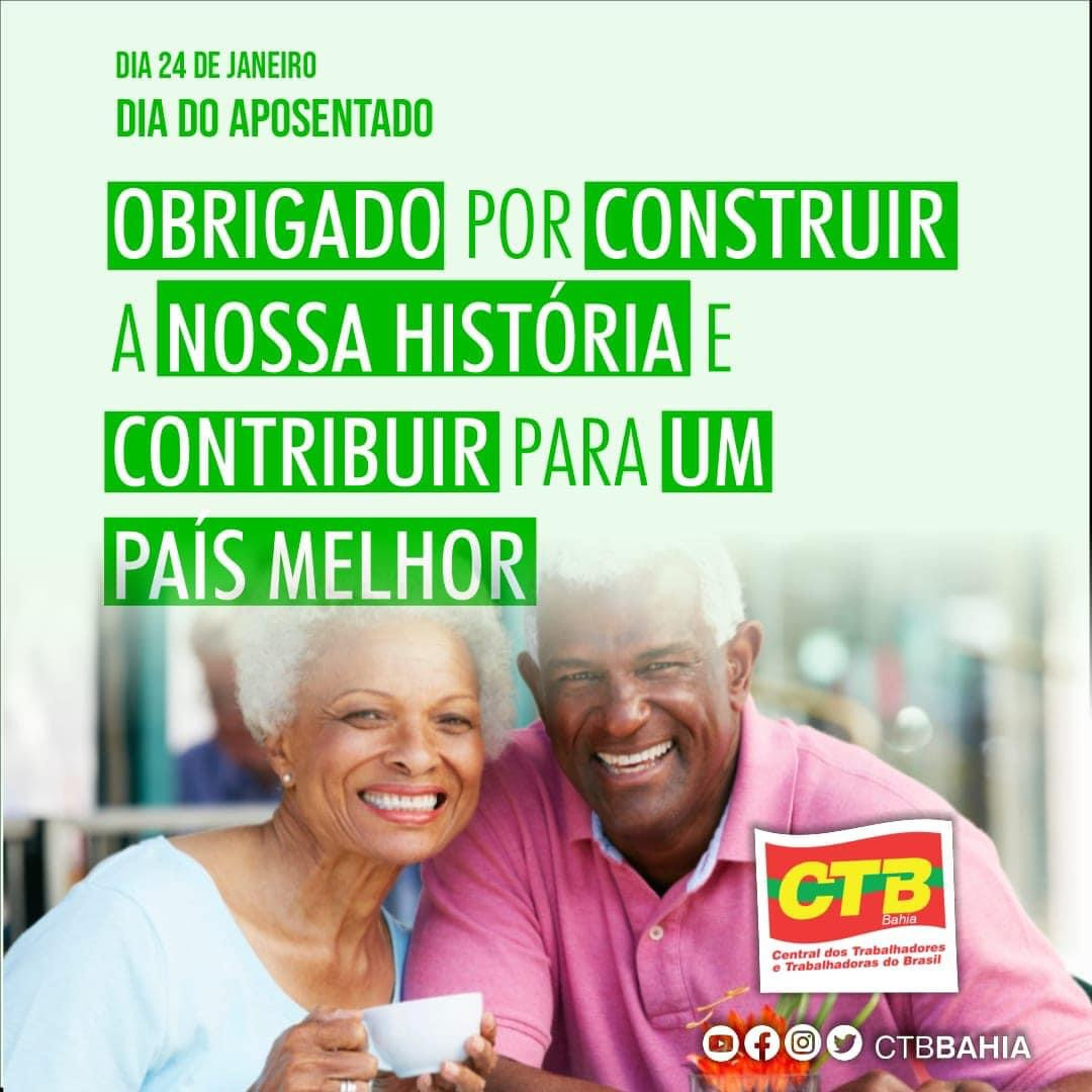Salve o Dia Nacional do Aposentado