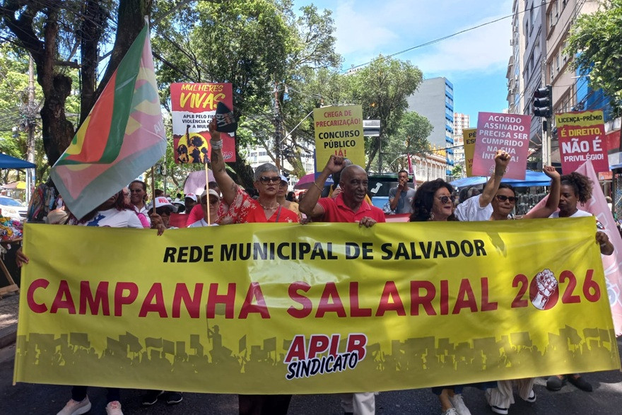 Prefeito não aprende lição e APLB realiza greve na rede municipal de Salvador