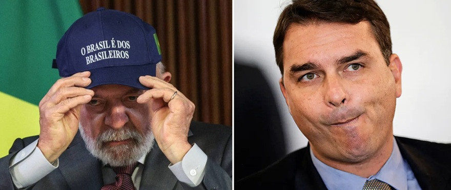 EUA atacam Pix de novo: Lula reage e Flávio Bolsonaro se cala