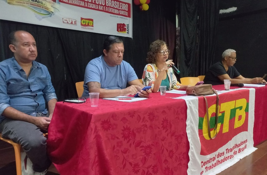 CTB Bahia reforça convocação para marcha à Brasília e 1º de Maio