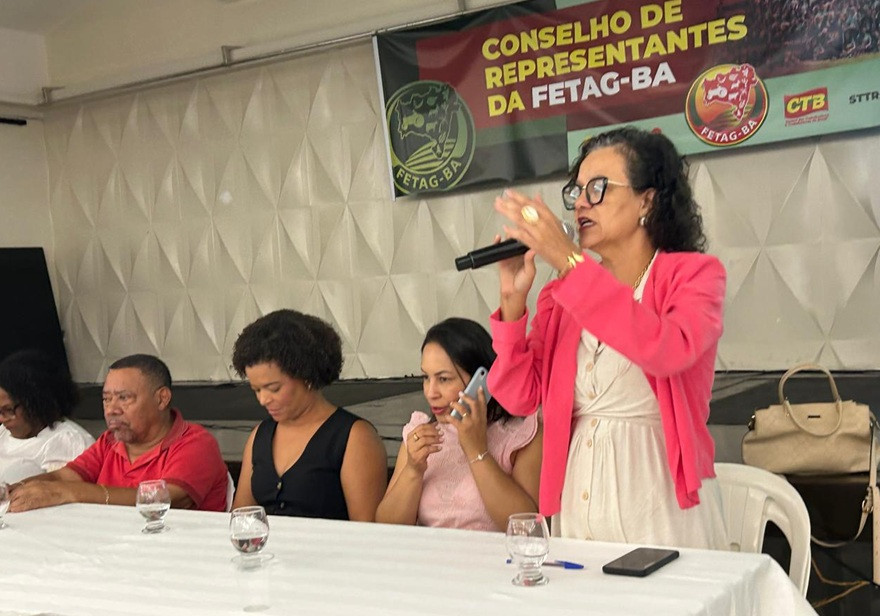 Rosa de Souza prestigia Assembleia do Conselho de Representantes da FETAG-BA
