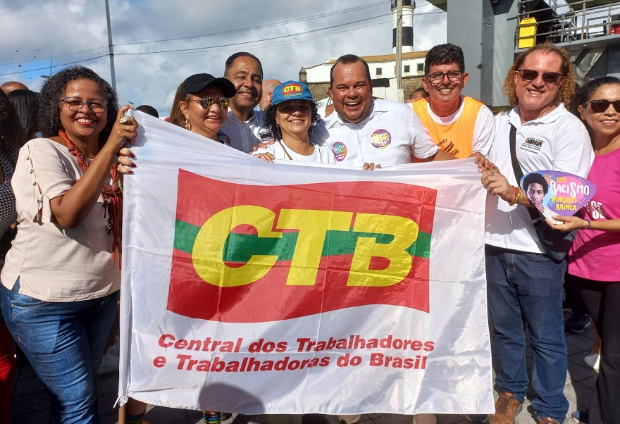 CTB começa manhã do 1º de Maio em grande estilo com vice-governador