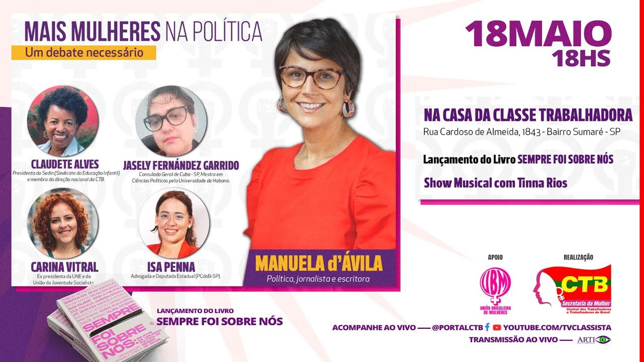 HOJE – Mais Mulheres na Política I Um debate necessário