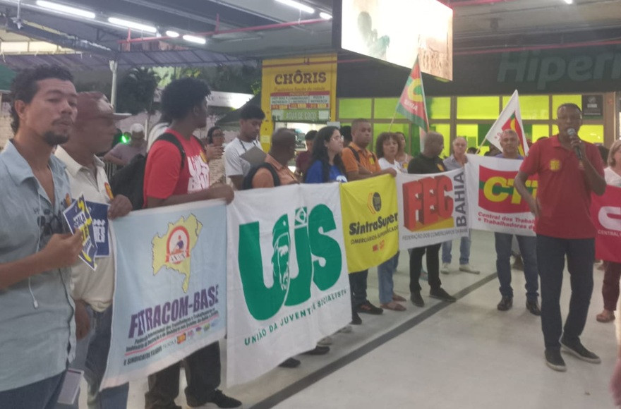 Sindicalistas e estudantes convocam população para ato pelo fim da 6x1 