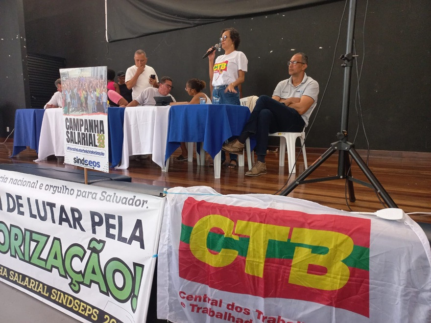 CTB apoia servidores de Salvador, que mantém greve e definem novas ações