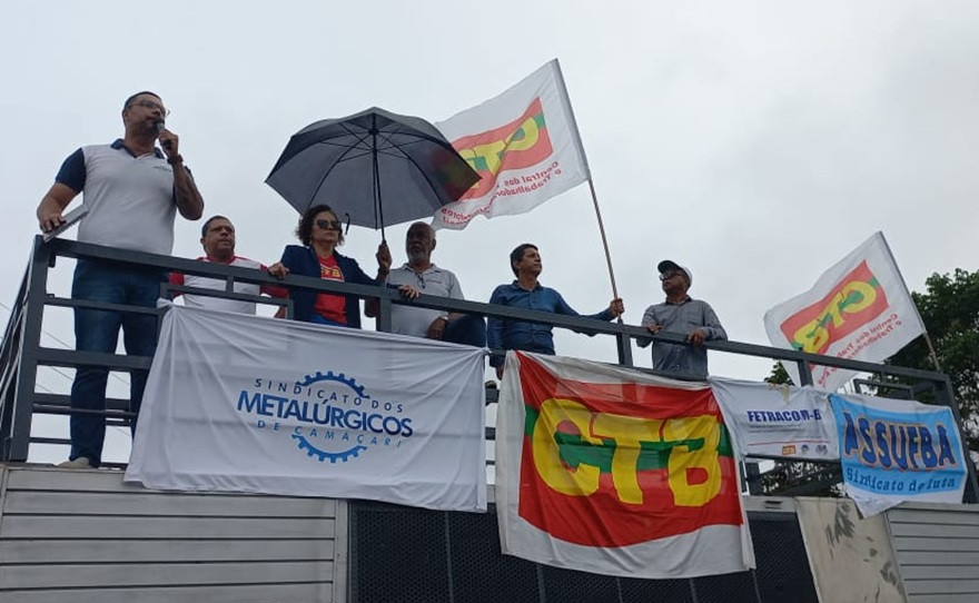 Metalúrgicos fazem primeira assembleia na BYD e CTB reforça luta do Sindicato