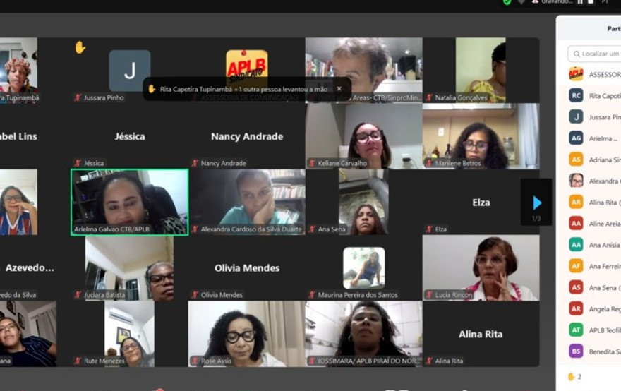 APLB realiza Conferência Livre de mulheres sobre educação e políticas públicas