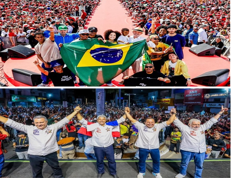 Campanha mostra diferenças claras de projetos para Brasil e Bahia