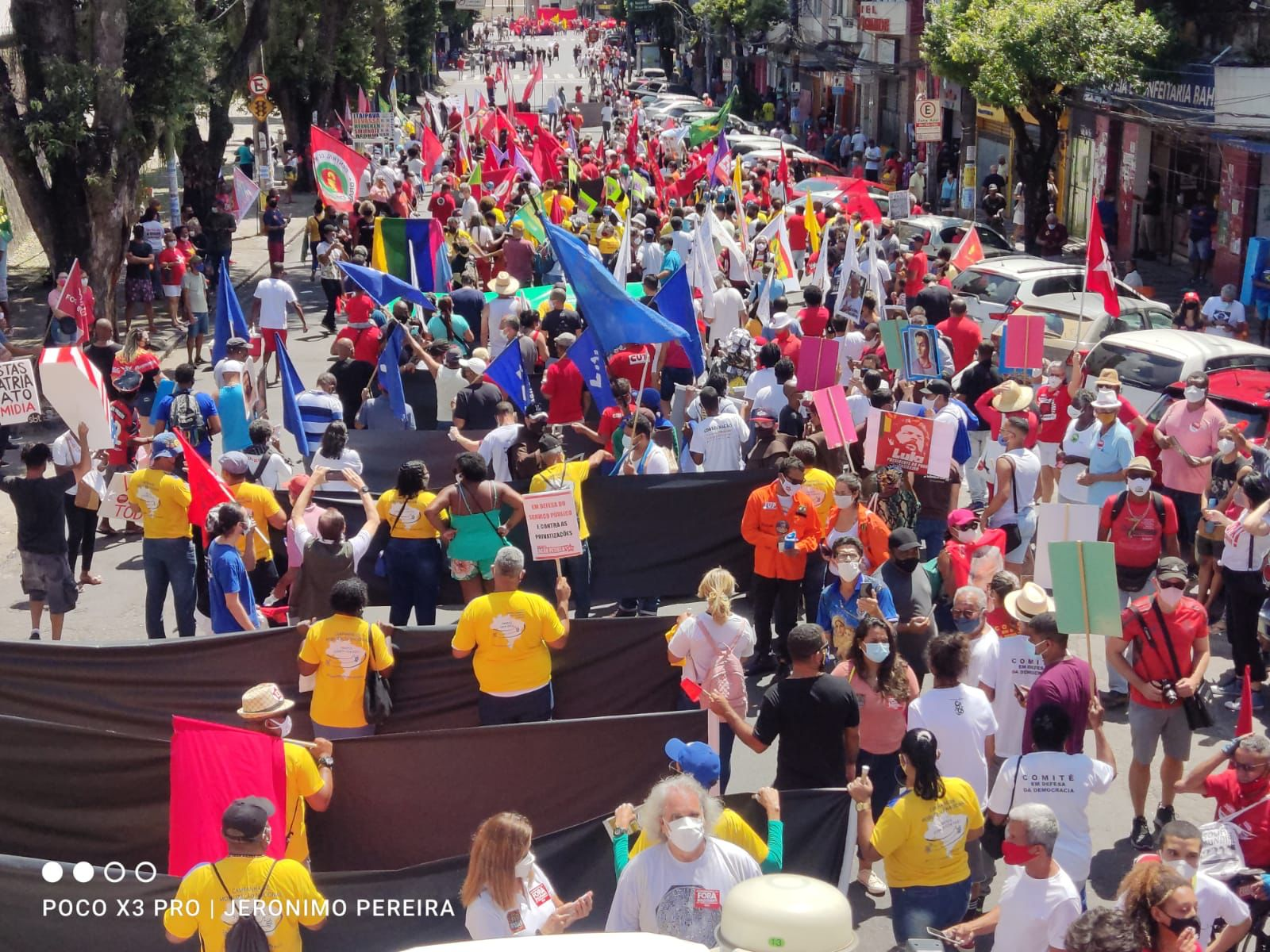 A 27º edição do Grito dos Excluídos pede democracia e impeachment