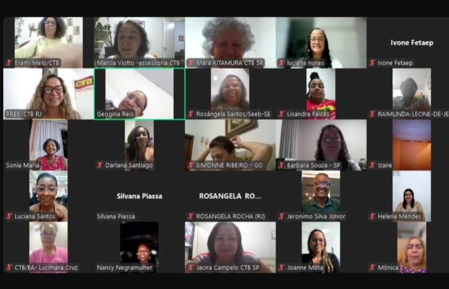 Secretaria da Mulher da CTB Nacional mobiliza para Marcha das Mulheres Negras