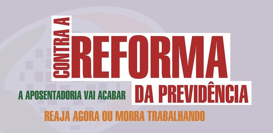 Centrais sindicais realizam ato contra Reforma da Previdência no aeroporto de Salvador