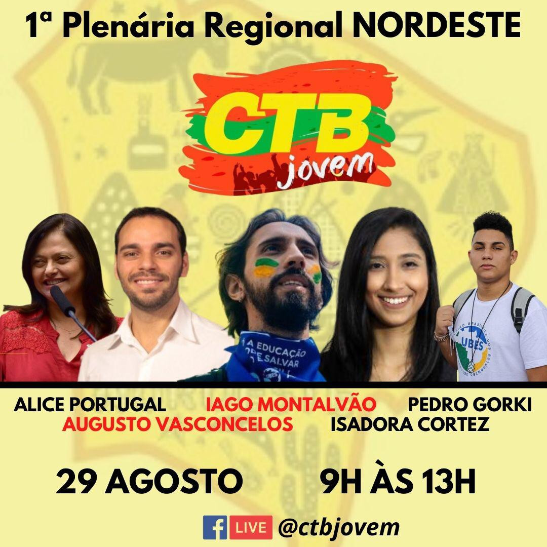 1ª Plenária da CTB-Jovem será realizada sábado (29)