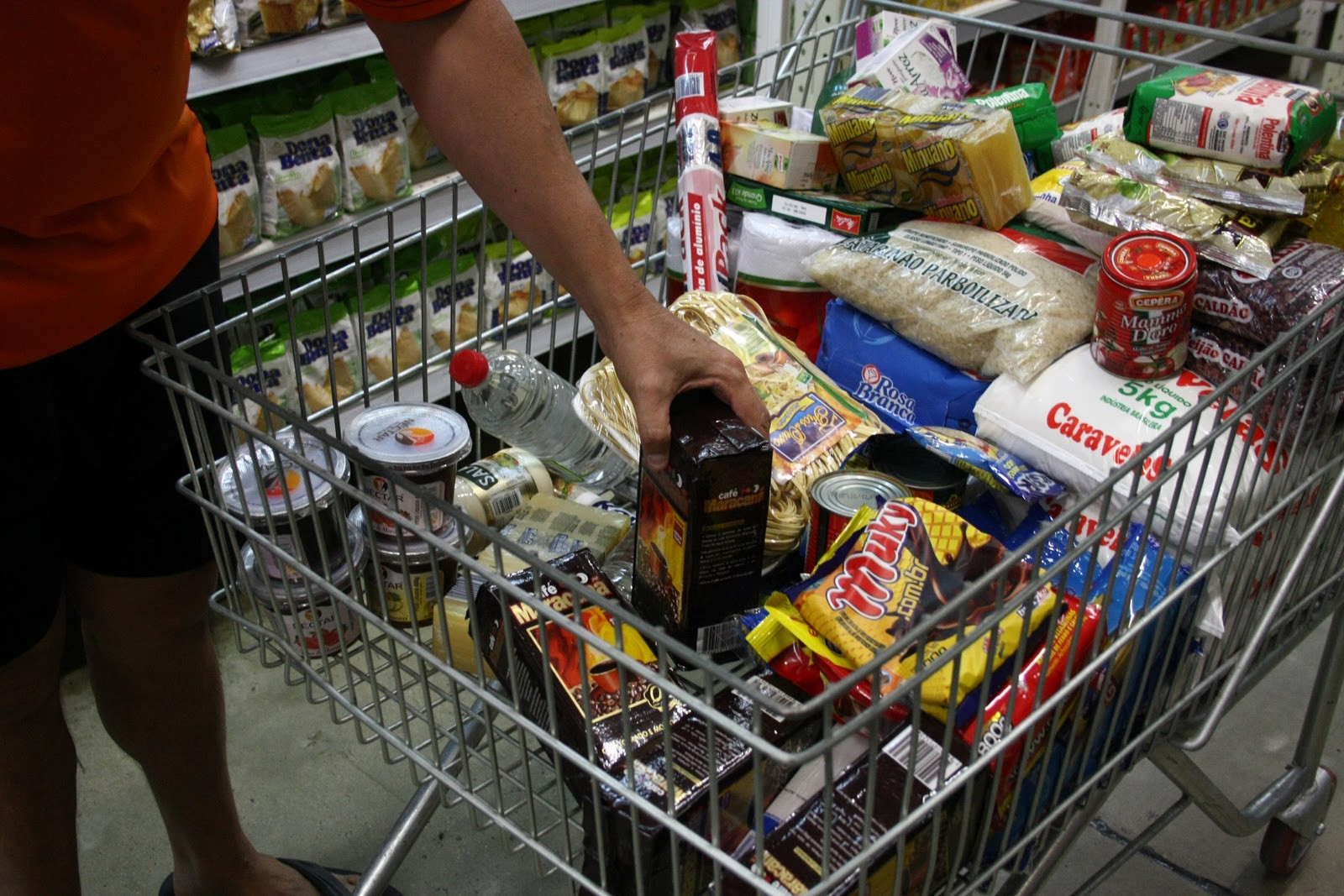 Auxílio emergencial de R$ 300 não compra cesta básica