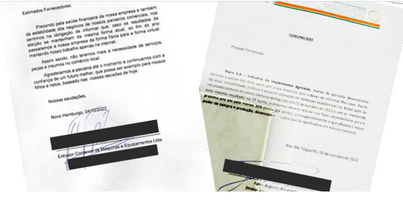 Crescem denúncias de empresários chantageando empregados e fornecedores para votar em Bolsonaro