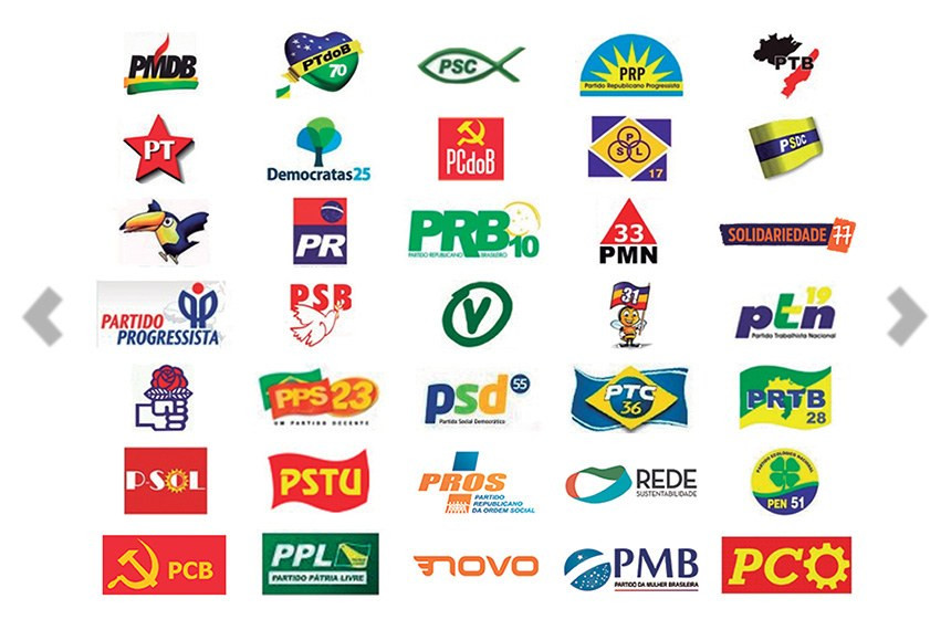 Aproveitamento dos partidos nas eleições municipais