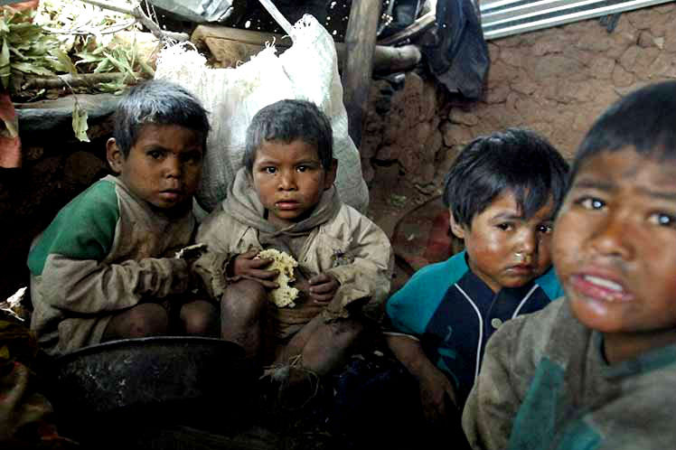 Pobreza e fome, dois criminosos soltos no mundo